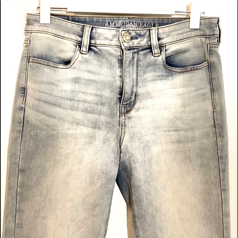 American Eagle Outfitters super stretch high rise jegging size 8 long
